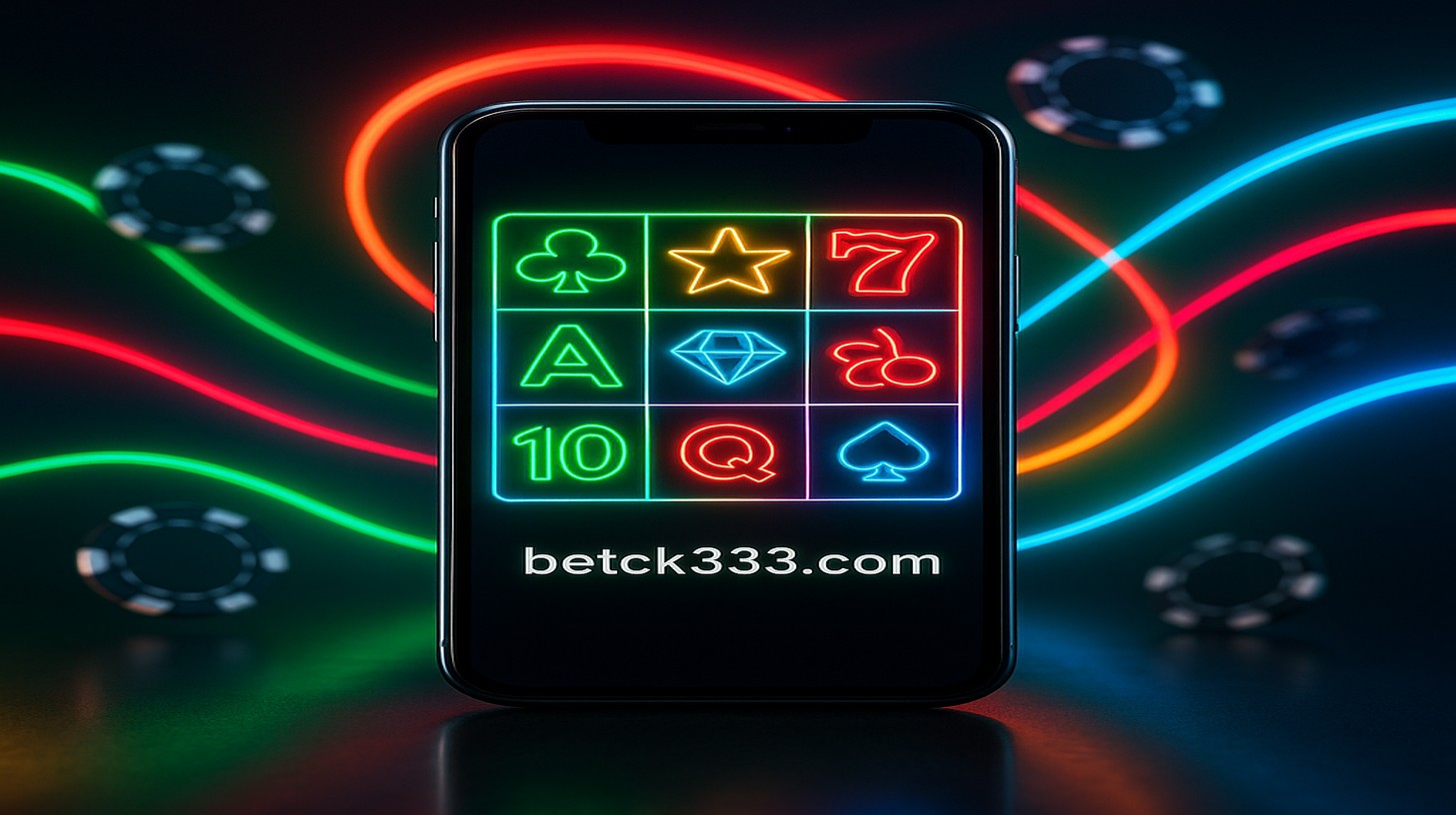 betck333 অ্যাপ ব্যানার—একটি প্রচারমূলক গ্রাফিক্যাল ব্যানার